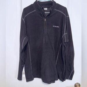 Columbia Charcoal Quarter-Zip Fleece